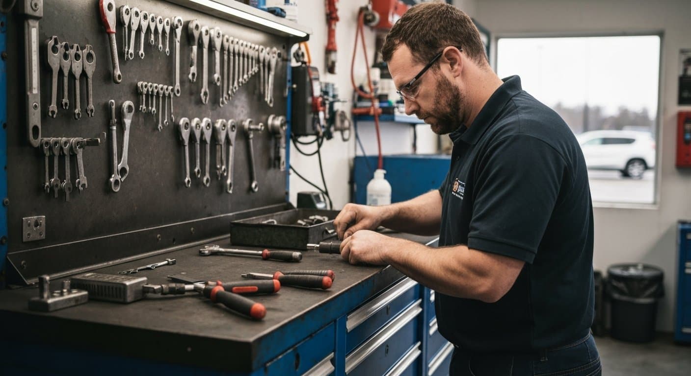 automotive locksmith illustrating Lost Car Key No Spare Southlake: Mobile Key Cutting & Programming